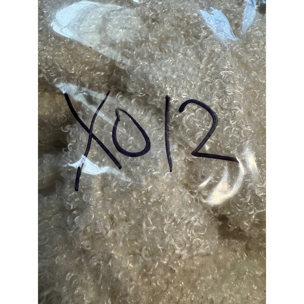 J Jill Cream Cozy Sherpa Like Fuzzy Shawl Collar Zip Up Vest‎ Women's Large EUC - Picture 4 of 6